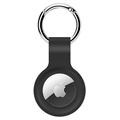 Capa de Silicone com Porta-Chaves Puro Icon para Apple AirTag - Preto