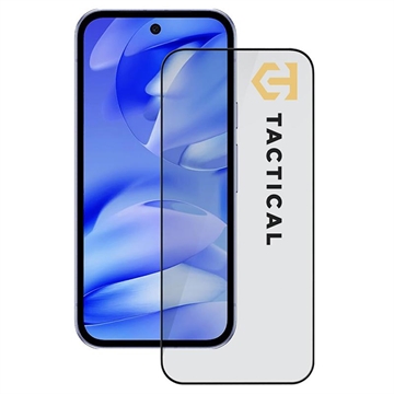 Protetor de ecrã de vidro temperado para Google Pixel 9a Tactical Glass Shield 5D - Bordo preto