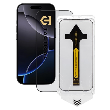 Protetor de ecrã para iPhone 16 Pro/17 Tactical Impact Barrier for Rookies - Borda preta