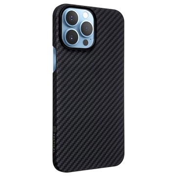 Capa Tactical MagForce para iPhone 13 Pro Max - Fibra de Carbono / Preto