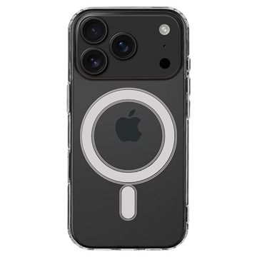 Capa Híbrida Tactical MagForce para iPhone 17 Pro - Transparente
