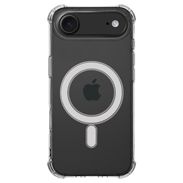 Capa Tactical MagForce Plyo para iPhone Air com cantos reforçados e MagSafe - Transparente