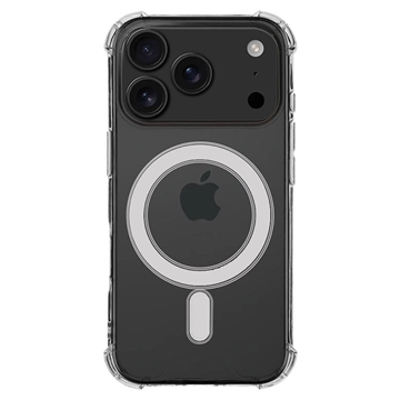 Capa Tactical MagForce Plyo para iPhone 17 Pro com cantos reforçados e MagSafe - Transparente