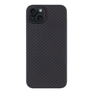 Capa Tactical MagForce para iPhone 15 Plus - Fibra de Carbono / Preto