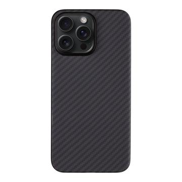 Capa Tactical MagForce para iPhone 15 Pro Max - Fibra de Carbono / Preto