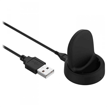 Cabo de Carregamento USB Tactical - Samsung Galaxy Watch Active2 / Watch3 / Watch4 - Preto