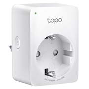 Tapo P110M Mini Ficha Wi-Fi Inteligente - Certificado Matter, 16A - Branco