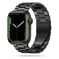 Bracelete em Aço Inoxidável Tech-Protect para Apple Watch Ultra 2/Ultra/9/8/SE (2022)/7/SE/6/5/4/3/2/1 - 49mm/45mm/44mm/42mm - Preto
