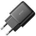 Carregador de Tomada Tech-Protect C20W 2-Port - PD20W, QC3.0 - Preto