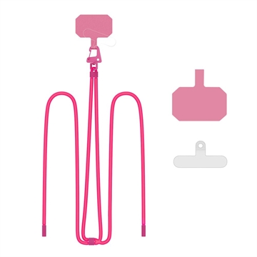 Correia para Smartphone Tech-Protect C5S CrossBody - Rosa néon