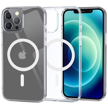 Capa Híbrida Magnética Tech-Protect Flexair para iPhone 12 Pro Max - Transparente