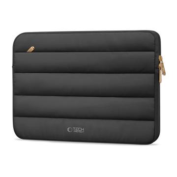 Capa para computador portátil em pelúcia Tech-Protect 13"-14" - Preto