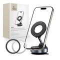Suporte magnético MagSafe para automóvel Tech-Protect N60 - Preto