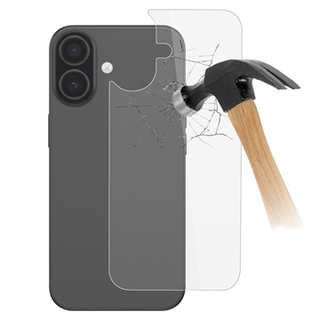 Protector de Tampa de Bateria em Vidro Temperado para iPhone 17 - Transparente
