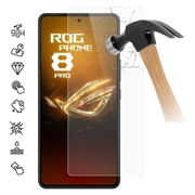 Protetor Ecrã em Vidro Temperado para Asus ROG Phone 8 Pro - 9H - Case Friendly - Transparente