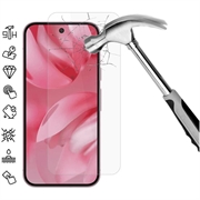 Protetor de ecrã de vidro temperado para Google Pixel 10 - 9H - Case Friendly - Transparente