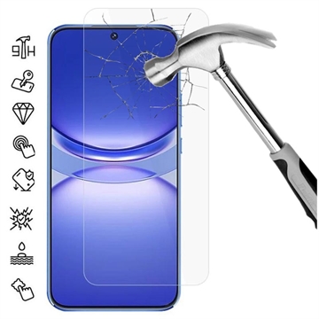 Protetor Ecrã em Vidro Temperado para Huawei Nova 12s - Case Friendly - Transparente