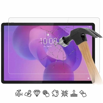 Protetor de ecrã de vidro temperado para Lenovo Idea Tab Pro - 9H - Case Friendly - Transparente
