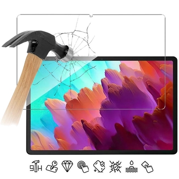 Protetor Ecrã em Vidro Temperado para - 9H - Lenovo Tab P12 - Case Friendly - Transparente