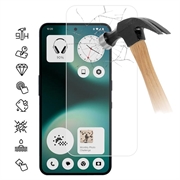 Protetor de ecrã de vidro temperado para Nothing Phone (3a) Lite - 9H - Case Friendly - Transparente