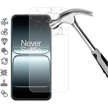 Protetor de ecrã de vidro temperado para OnePlus 13T/13s - 9H - Case Friendly - Transparente