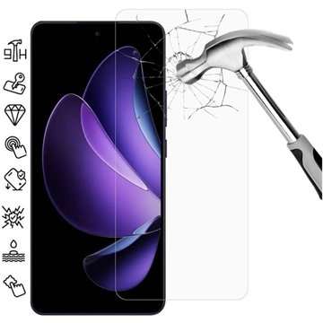 Protector de Ecrã para Oppo Reno13 F - Case Friendly - Transparente