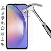 Protetor Ecrã em Vidro Temperado para Samsung Galaxy A55 - Case Friendly - Transparente