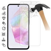 Protetor Ecrã em Vidro Temperado para Samsung Galaxy M35 - 9H - Case Friendly  - Transparente