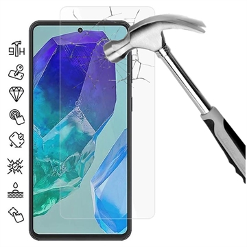 Protetor Ecrã em Vidro Temperado para Samsung Galaxy M55/F55/C55 - 9H - Case Friendly  - Transparente