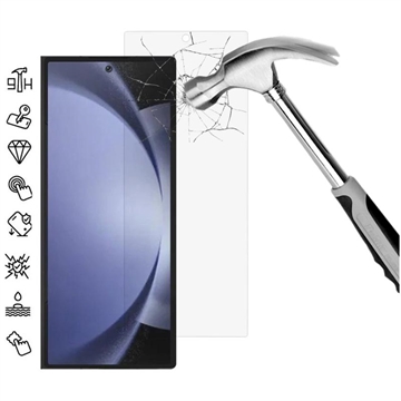 Protetor Ecrã em Vidro Temperado para Samsung Galaxy Z Fold6 - 9H - Case Friendly  - Transparente