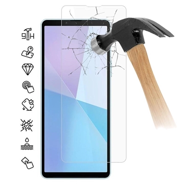 Protetor Ecrã em Vidro Temperado para Sony Xperia 10 VI - 9H - Case Friendly  - Transparente