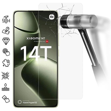 Protector de Ecrã para Xiaomi 14T/14T Pro - Case Friendly - Transparente