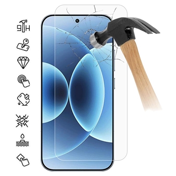 Protetor de ecrã de vidro temperado para Xiaomi 17/17 Pro - 9H - Case Friendly - Transparente