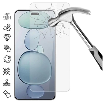 Protetor de ecrã de vidro temperado para Xiaomi Civi 5 Pro - 9H - Case Friendly - Transparente