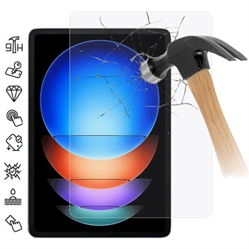 Protetor Ecrã em Vidro Temperado para Xiaomi Pad 6S Pro 12.4 - Case Friendly - Transparente