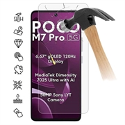 Protector de Ecrã para Xiaomi Poco M7 Pro 5G - Case Friendly - Transparente