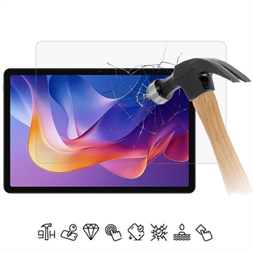 Protetor de ecrã de vidro temperado para Xiaomi Redmi Pad 2 - 9H - Case Friendly - Transparente