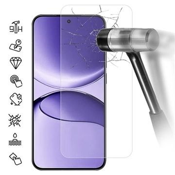 Protetor de ecrã de vidro temperado para Xiaomi Redmi Turbo 4 Pro - 9H - Case Friendly - Transparente