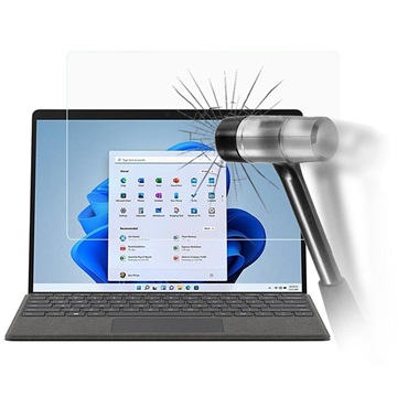 Protetor de Ecrã em Vidro Temperado para Microsoft Surface Pro 8 - Transparente