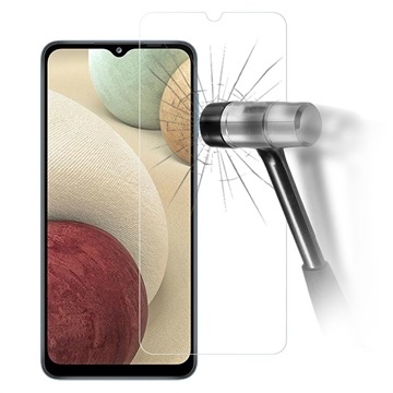 Protetor Ecrã em Vidro Temperado para Samsung Galaxy A12 - Transparente