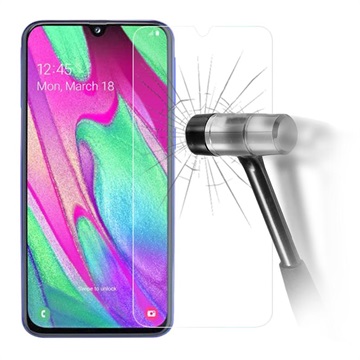Protetor Ecrã em Vidro Temperado para Samsung Galaxy A40 - Transparente