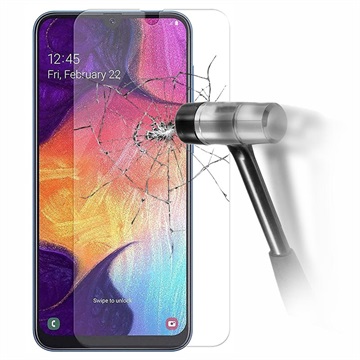 Protetor Ecrã em Vidro Temperado para Samsung Galaxy A50 - Transparente