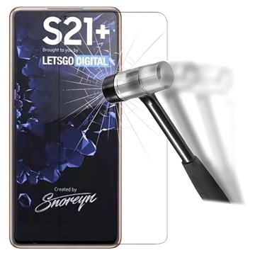 Protetor Ecrã em Vidro Temperado para Samsung Galaxy S21+ 5G - Transparente