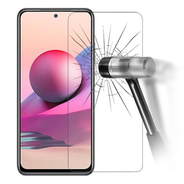 Protetor Ecrã em Vidro Temperado para Xiaomi Redmi Note 10S - Transparente
