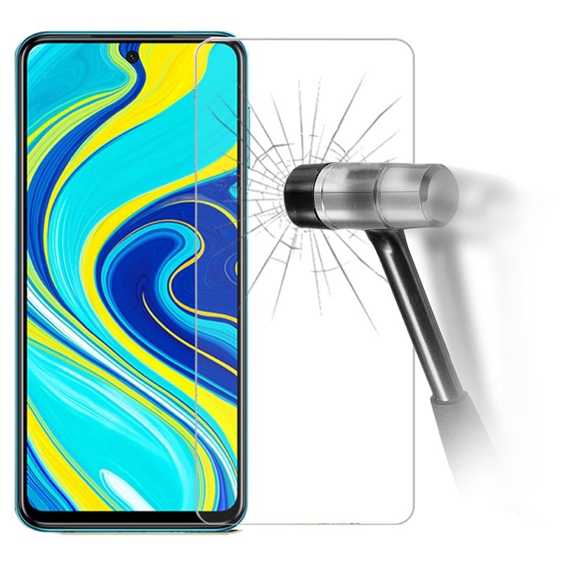 Protetor de Ecrã em Vidro Temperado para Xiaomi Redmi Note 9S - Transparente