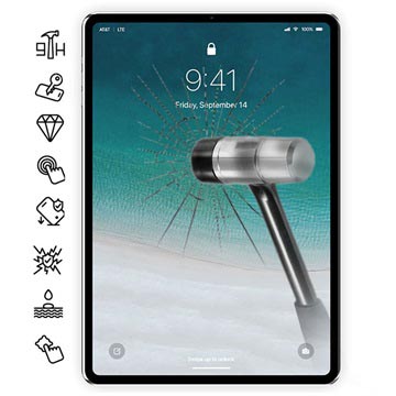 Protetor Ecrã em Vidro Temperado para iPad Pro 12.9 2018/2020 - Transparente