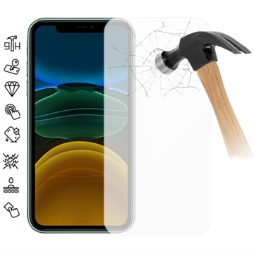 Protetor Ecrã em Vidro Temperado para iPhone 11 - 9H - Transparente