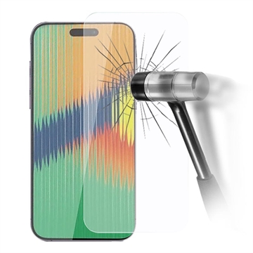 Protetor Ecrã em Vidro Temperado para iPhone 15 Pro - 9H - Transparente