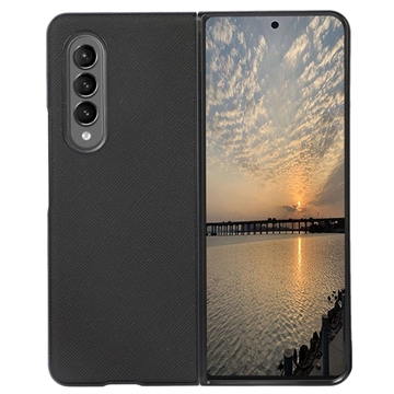 Capa Híbrida com Textura para Samsung Galaxy Z Fold4 - Preto