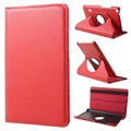 Huawei MediaPad T3 7.0 Textured Rotary Case - Red